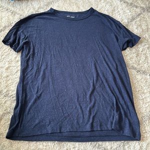 Navy tee